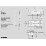 Ванна стальная Kaldewei Cayono Easy-clean